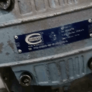 Teste Bomba Hidraulica Continental